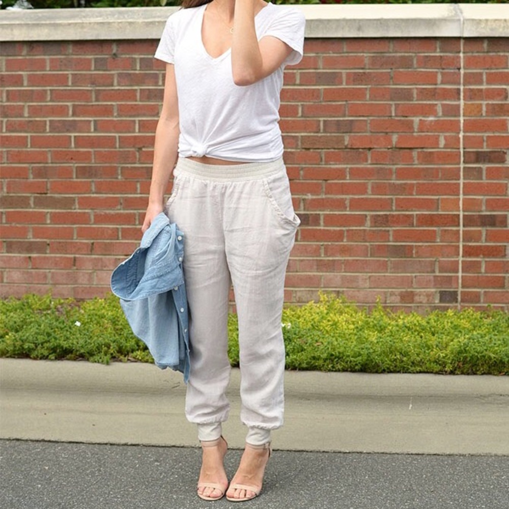 Linen Joggers